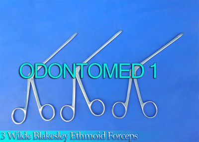 3 Wilde Blakesley Ethmoid Forceps 5'' 3x11mm Ent Surgical Instruments