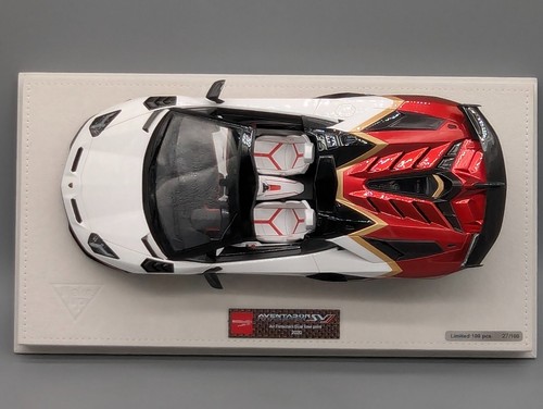 Eidolon Make Up 1:18 Lamborghini Aventador SVJ Roadster 2020 Ltd 27/100 in confezione originale - Foto 14 di 18