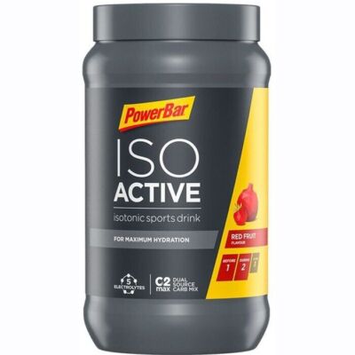 PowerBar IsoActive Sportgetränk, 1320 g Dose, Red Fruit Punch