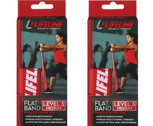 Lifeline USA Flat Rubber Resistance Bands - Picture 9 of 10