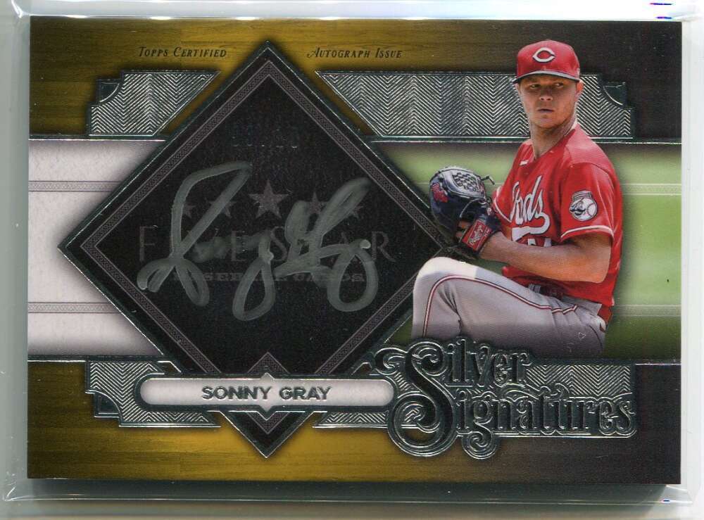 2022 Topps Five Star Silver Signatures Gold SSSG Sonny Gray 2022 Topps Five Star Silver Signatures Gold SSSG Sonny Gray