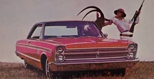 1965 Plymouth Fury Ad Original Vintage Big Game Hunting Ibex Biggest Plushest