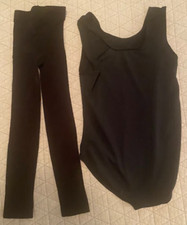 WEISSMAN GIRLS LEOTARD - CAPEZIO GIRLS LEGGINGS MC