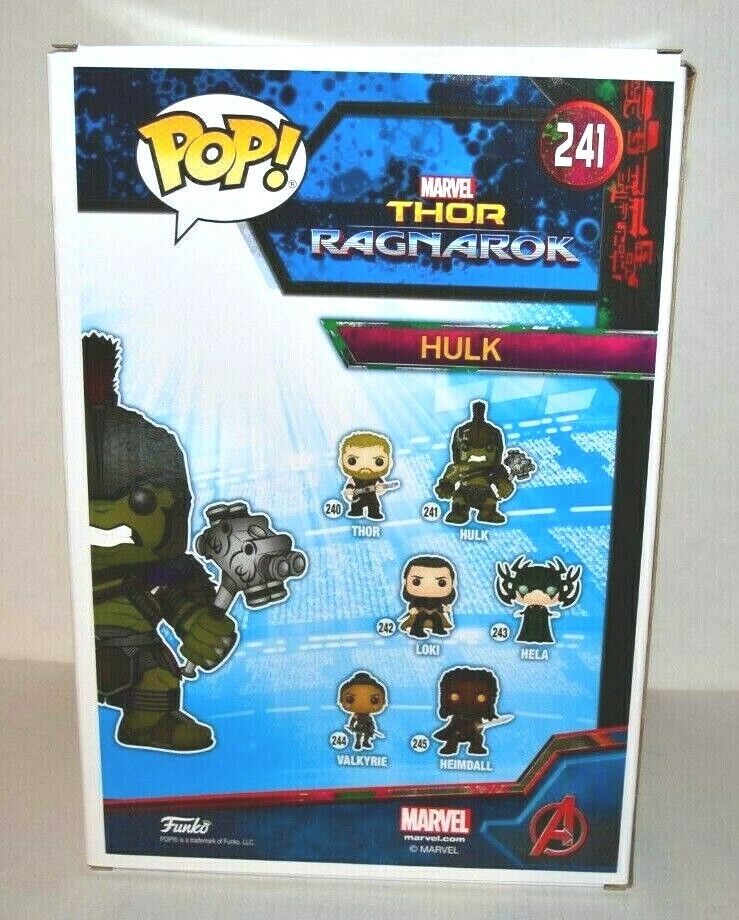 Hulk (10-Inch, Thor Ragnarok) 241 - Target Exclusive [Damaged: 5