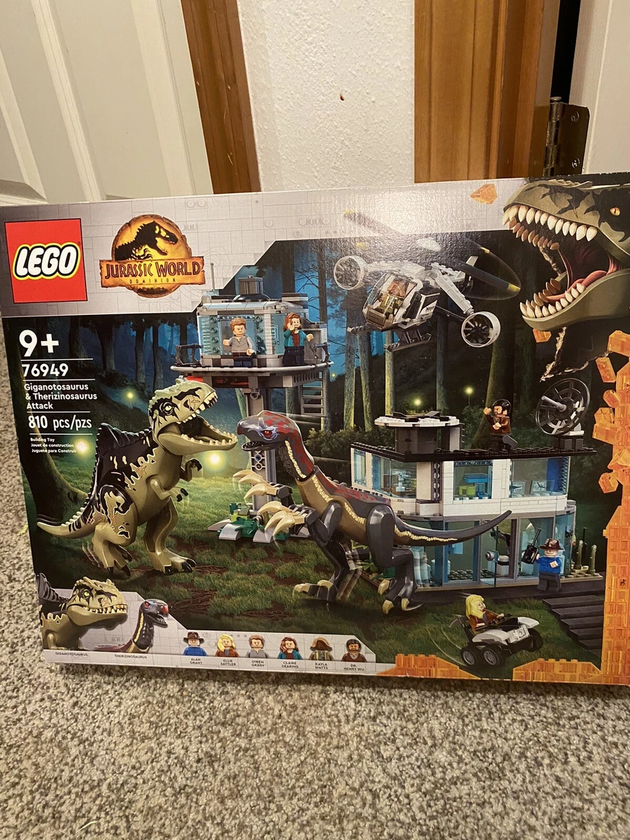 Lego Jurassic World Giganotosaurus & Therizinosaurus Attack 76949 • Price »