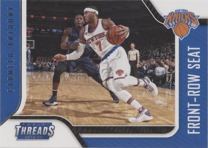 2016-17 Panini Threads - Carmelo Anthony #3 - 1 of 2