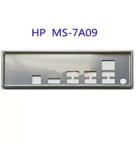 I/O IO shield Backplate For HP MS-7A09 V1.1 Motherboard Rear Baffle