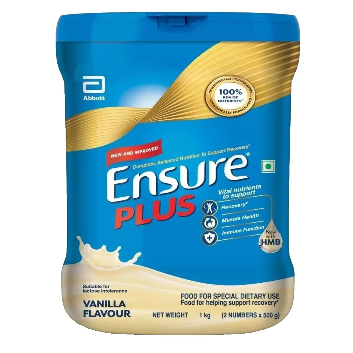 Resistencia Ensure proteína en polvo y barritas energéticas, bebidas y pastillas