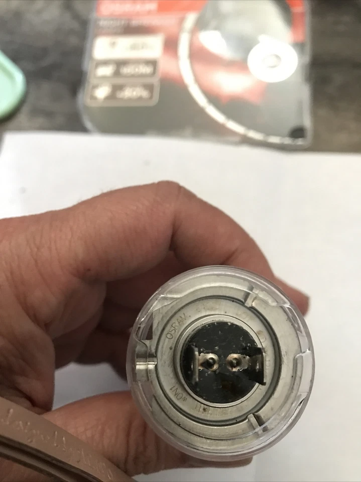 2 of Osram  H7/64210L Halogen Long Life Head Lamp Light Bulbs Made in Germany - Image 2 of 3