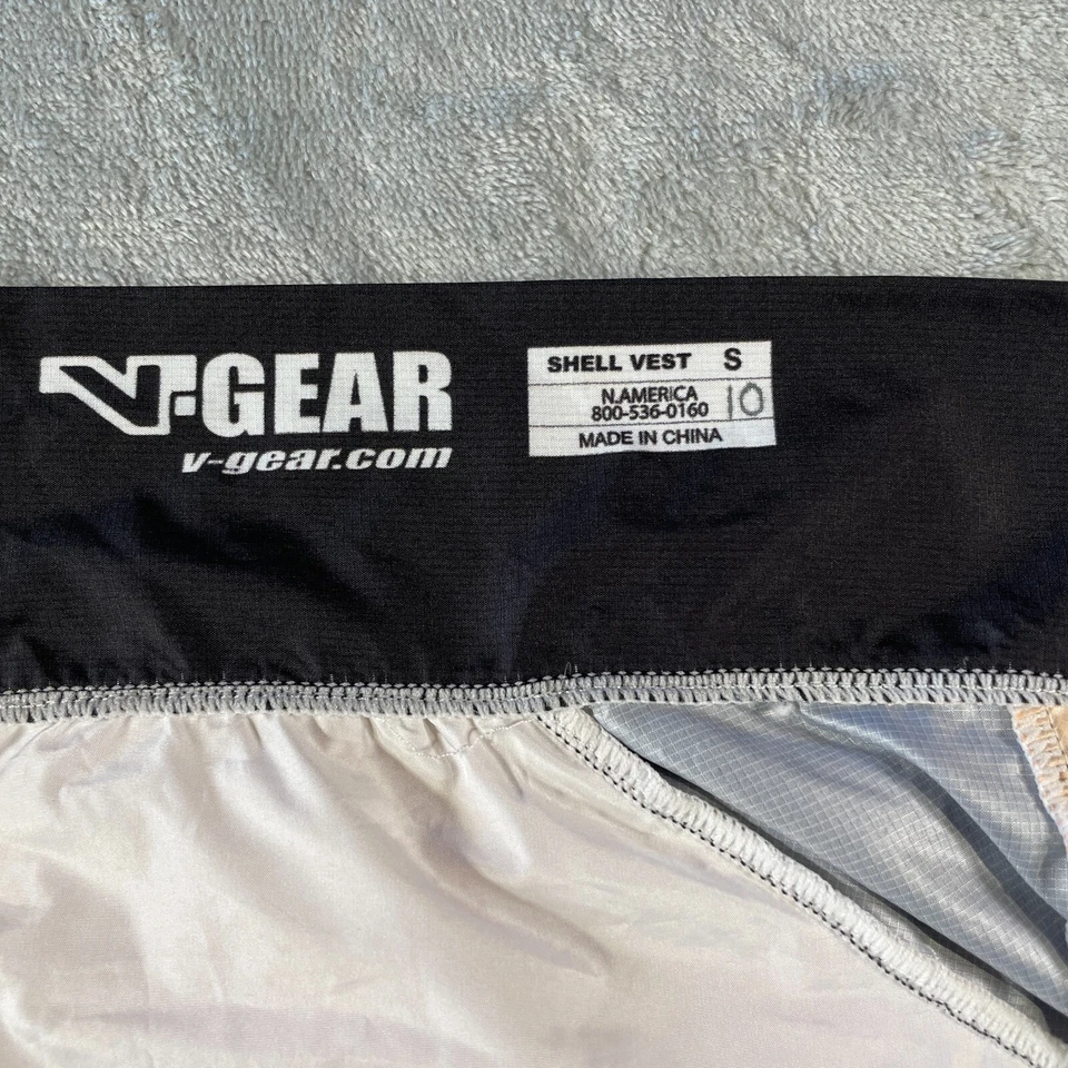 V Gear Cycling Shell Vest Mens Small Performance Lightweight Vented Outdoor - Image 3 of 4
