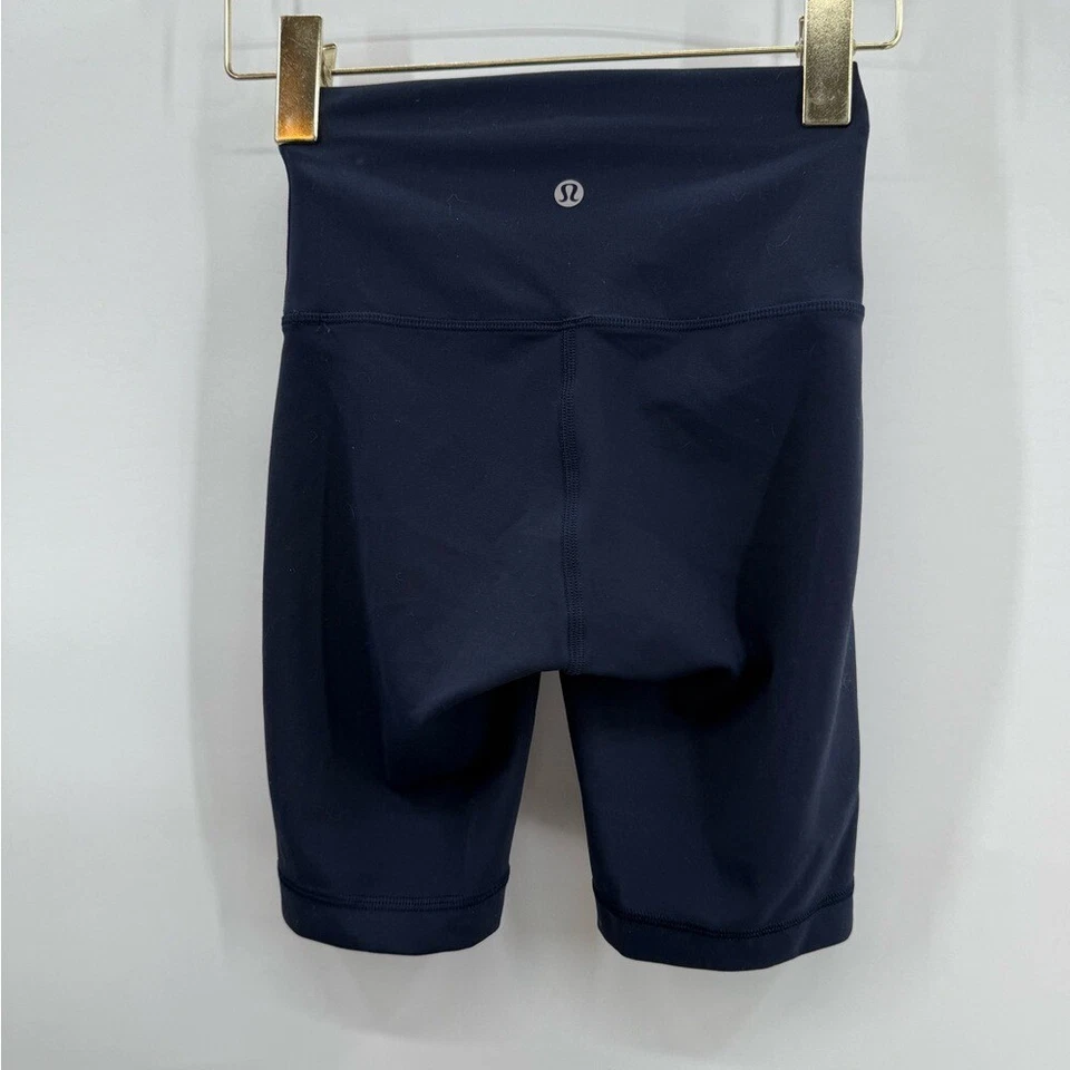 Lululemon Wunder Train High Rise Short 8"True Navy size 2 - Image 4 of 4