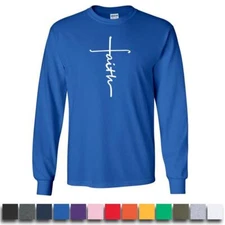Faith Graphic Long Sleeve Shirt