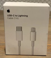 🍒  Authentic Apple - USB C to Lightning Cable (1.0m) A2249 |distressed Box ‼️