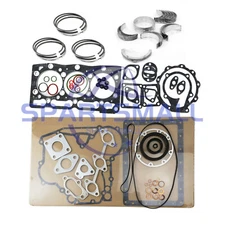 Overhaul Re-ring Kit for Kubota D1105 Engine 2400HST-D Tractor F2400 Mower Parts
