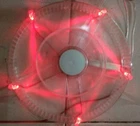 22030 22CM 12V Large Size Round Case Fan LED Speed Control Switch Cooling Fan