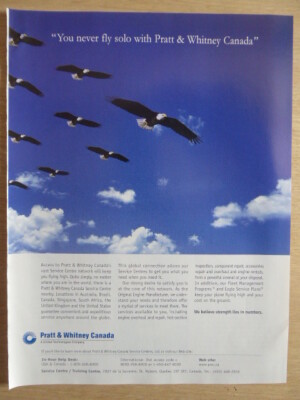 5/2002 PUB UNITED TECHNOLOGIES PRATT & WHITNEY KANADA FLUGZEUG MOTOR SERVICE ANZEIGE
