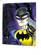 Hand-painted Canvas Batman 