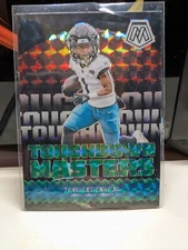Travis Etienne 2024 Panini Mosaic - Touchdown Masters Green #TM-TEJ