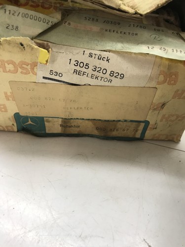 Reflektor Scheinwerfer Breitband rechts Var. Bosch Mercedes W123 S123 C123 NOS - Picture 4 of 4
