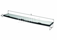 Mahle Innenraumfilter FüR BMW 3Er (E90,F30,F80,E46,E93,E92,F34,E91,F31)