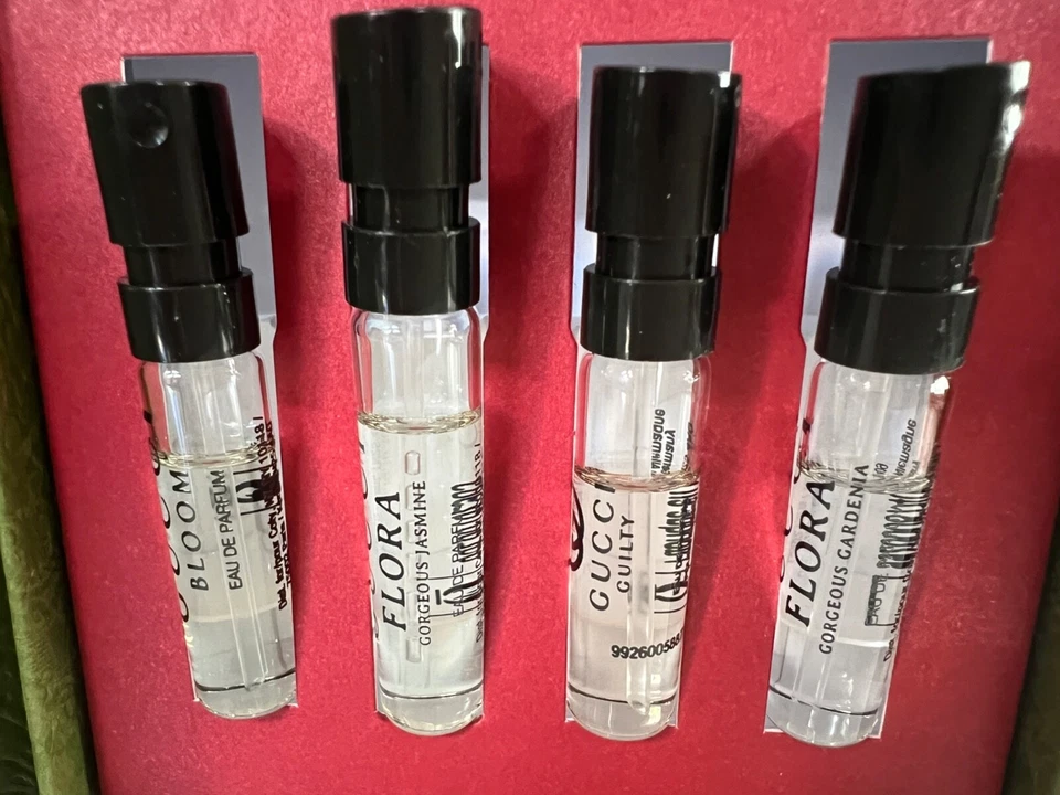 Conjunto de presente GUCCI coleção Guilty Bloom & Jasmine & Gucci Flora linda gardênia - Imagem 2 de 3