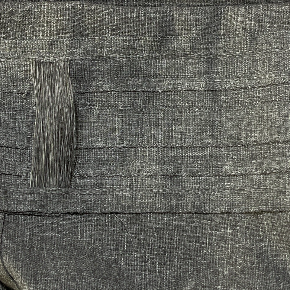 2 Ikea Hannalena Curtain Panels Grey 57" X 98.5" Polyester Drapery Window Coveri - Image 3 of 4