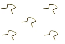 5 x Door Window Crank Retainer Roll Up Winder Handle Retaining Clips HEAVY DUTY