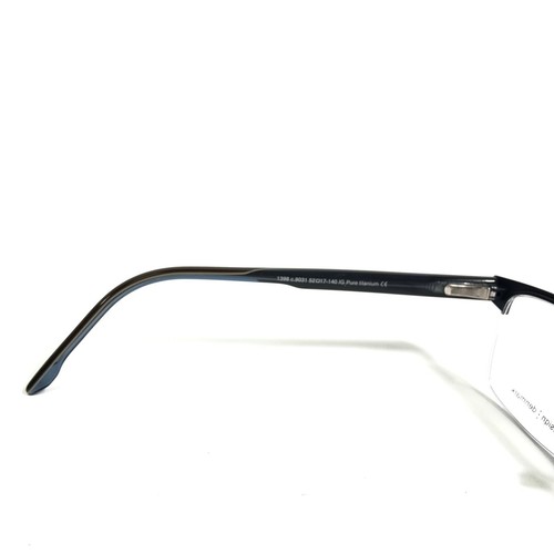 Prodesign Denmark 1398 c.9031 Eyeglasses Frames Brown Blue Rectangular 57-17-140 - Picture 8 of 10
