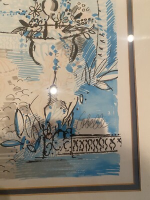 Large Charles Cobelle Signed and Numbered Print - 