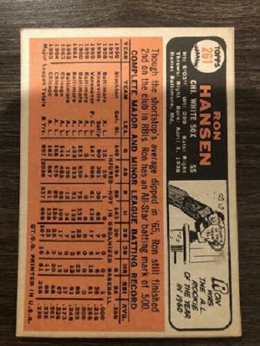 1966 TOPPS BASEBALL CARDS SET BREAK CARDS RANGE EXCELLENT - NEAR MINT - MINT - Picture 192 of 300