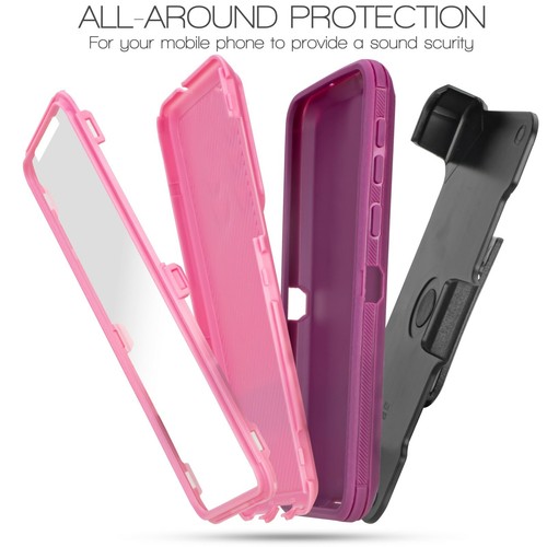 Funda con clip para cinturón para Samsung A11 A21 A21s se adapta a la pantalla incorporada de Otterbox - Imagen 30 de 81