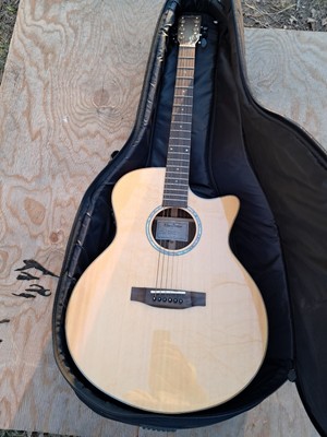 Wave Garden WG-21GSOE Acoustic Guitar In Livingston Case