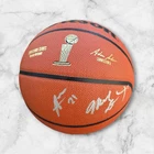 Aaron Wiggins / Mark Daigneault Signed NBA FINALS Basketball Thunder