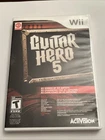 Guitar Hero 5 (Nintendo Wii, 2009) Complete With Manual!