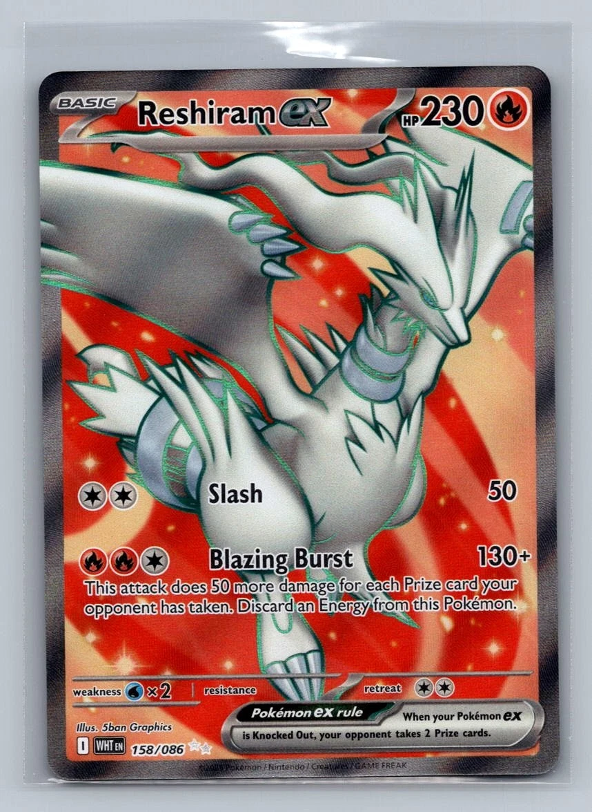 Reshiram Ex for sale | eBay
