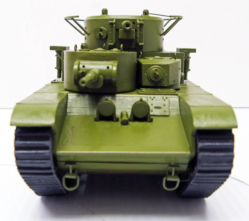 Very rare handmade 1933 soviet heavy tank T-35 1/43 XCM Russia MB - Image 3 of 4