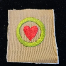 Personal health Merit Badge 30s Type A Full Square Mint