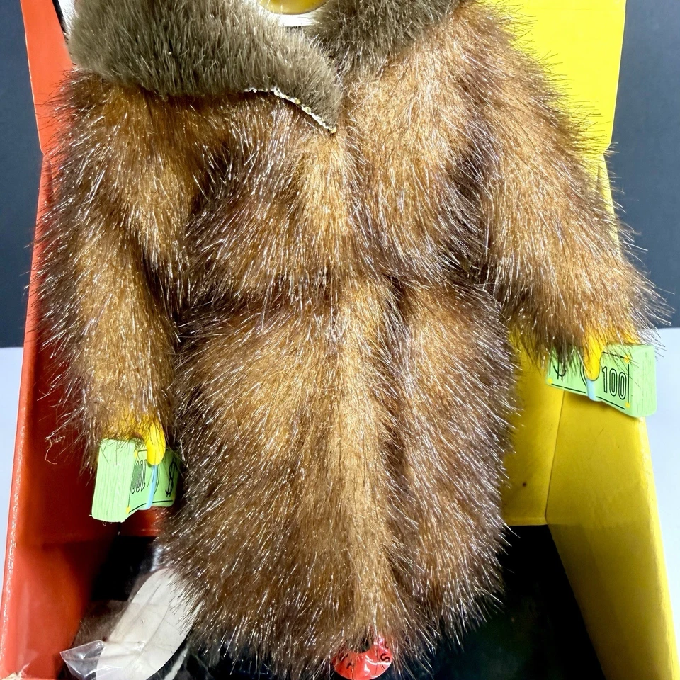 The Simpsons Mr. Burns Mo Money Figure Doll Animated Singing Gemmy 2003 NEW BOX - Image 3 of 4