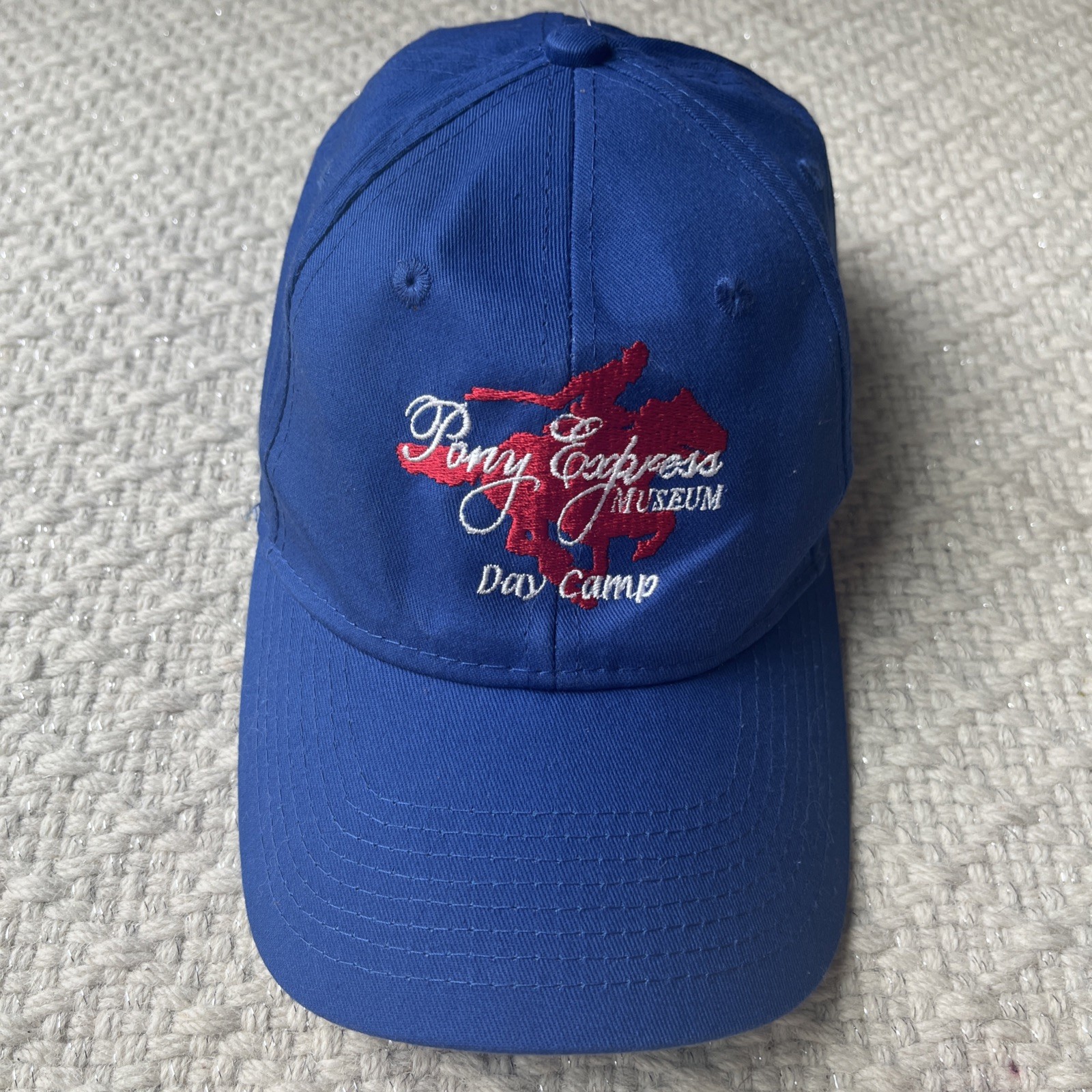 Cappello Berretto Baseball Pony Express Mus Day Camp Cotone Strapback Regolabile