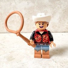 LEGO Western Town Cowgirl Cowboy Cavallerizza Ranch Far West Cavalli Minifigure