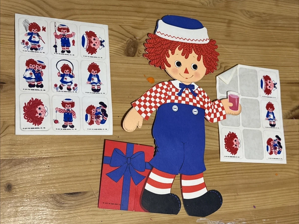 Raggedy Ann & Andy Dolls & Doll Playsets without Vintage Cardboard