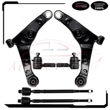 Front Control Arm And Ball Joint Tie Rod End Fit For 2002-2006 Mitsubishi Lancer