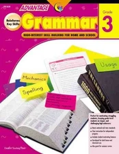 ADVANTAGE: GRAMMAR, GR. 3 By Creative Teaching Press **Mint Condition**
