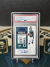 2020 Jalen Hurts Contenders Preview Auto Blue RC /23 PSA 10 GEM MINT Eagles