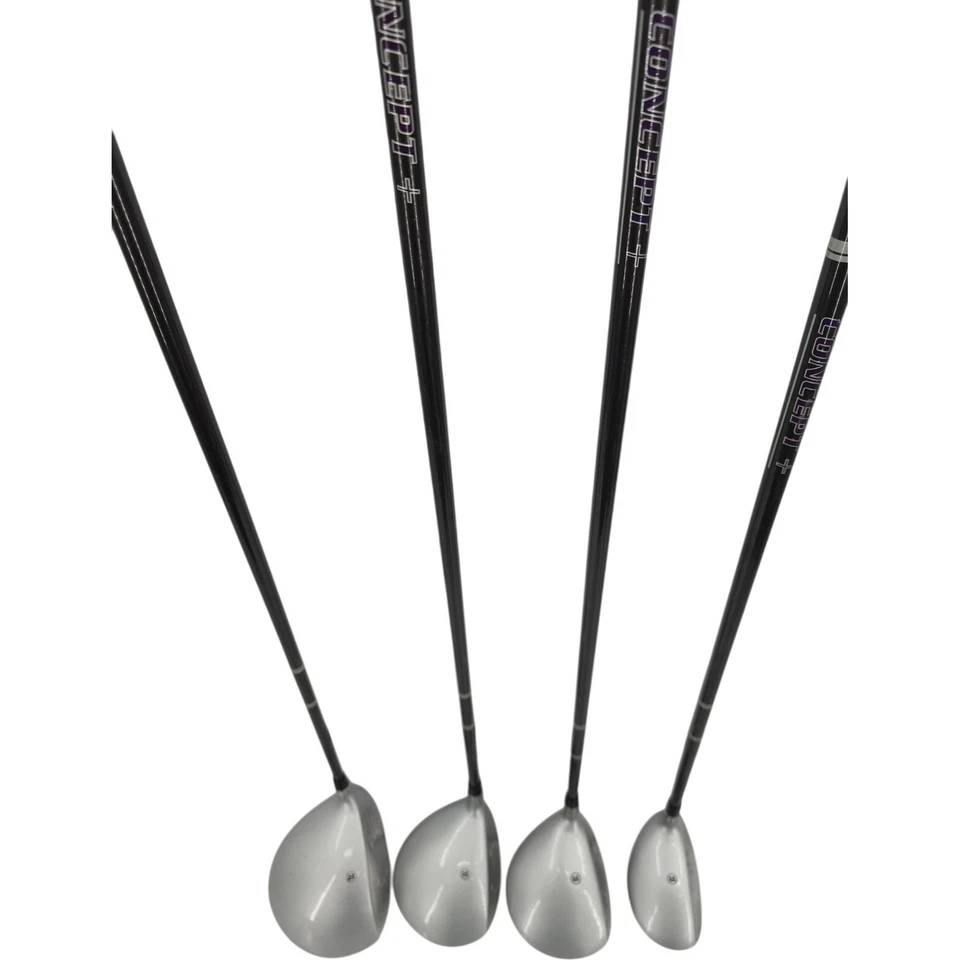 RAM Concept+ Oversize Metal Wood Golf Club Set Driver 3 5 4H RH Graphite Shafts - Image 4 of 4
