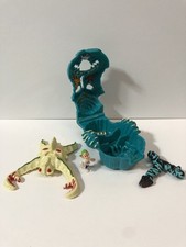 Mighty Max Horror Heads Pulverizes Sea Squirm - Blue Bird 1993 Complete