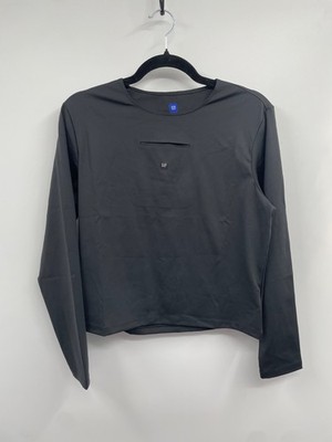 Yeezy Gap Engineered by Balenciaga Second Skin Women's XL Black T-Shirt NWOT