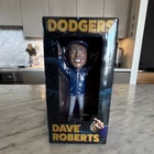 Kinoshita Group Dave Roberts Los Angeles Dodgers World Champions Bobblehead Box