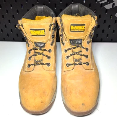 Dewalt Mens Steel Toe Cap Brown Safety Boots Size 11 - Image 1 of 4