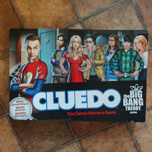 Cluedo Mystery Brettspiel - Big Bang Theory Edition 2016 - Hasbro - vollständig - Bild 5 von 18